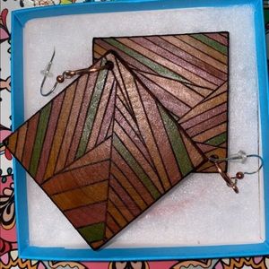 Handmade Wood Earrings